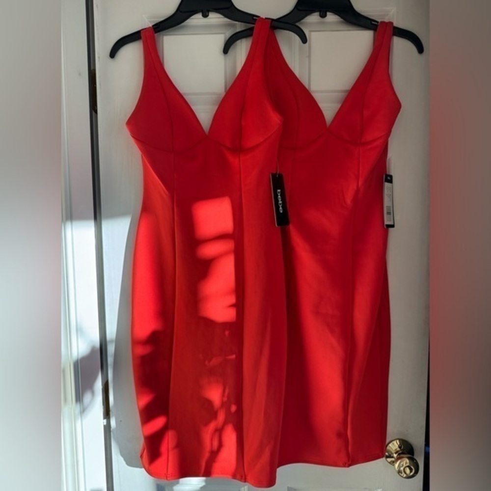 NWT Bebe - Red Dress - Sizes XS and S